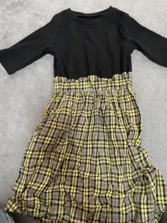 gu切り替えワンピース