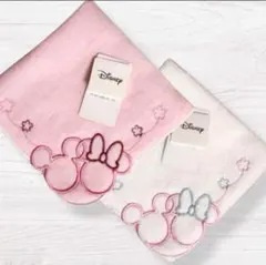 ハンカチ　ハンドタオル　ミッキー　ミニー　ディズニー　タオル