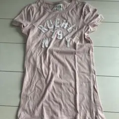 RUEHL No.925 ロゴアップリケ 半袖Tシャツ ピンクのサムネイル