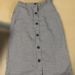 COLZAチェック柄タイトスカート M