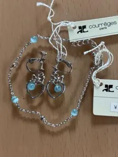 courrèges イヤリングとブレスレット