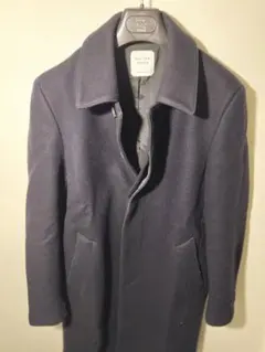 う*ち様 セール中！【美品】UNITED TOKYO ネイビー ウール コート