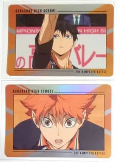 ハイキュー!! キラコレカード6　日向翔陽 影山飛雄