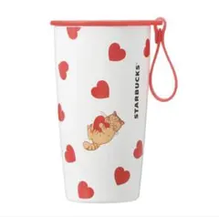 スタバ　バレンタイン2025 カップシェイプステンレスボトル355ml