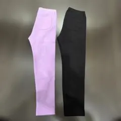 ユニクロ　リブレギンスパンツ　サイズ120