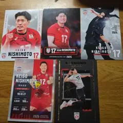 バレーボール日本代表 西本圭吾 トレーディングカード 5枚セット