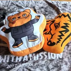 マンウィズ寝転びBIGぬいぐるみ5体セット MAN WITH A MISSION - ジャンケンジョニー 寝ころびBIGぬいぐるみ マン