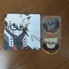 ヒロアカ　爆豪勝己　キャンバスボード　ステッカー