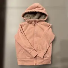 キッズパーカー　ユニクロ　ボアパーカー　110