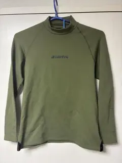 BRIEFING◆長袖モックネックシャツ◆裏起毛◆ L