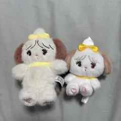 mikko スフレ ぬいぐるみ 2個セット