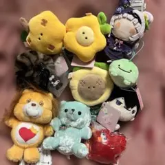 キャラクターグッズ ぬいぐるみ マスコット まとめ売り セット すみっコ つぶら