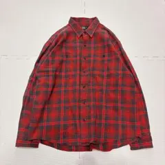 RRL ダブルアールエル ラルフローレン チェック ワークシャツ レッド LLのサムネイル