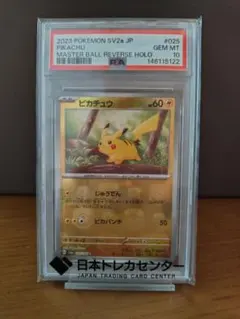 2026年最新】マスターボール ピカチュウ psa10の人気アイテム - メルカリ