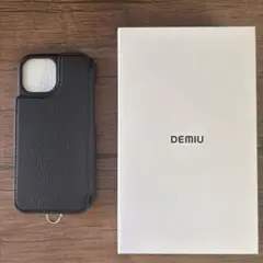 新品未使用　DEMIU デミュウ 　ポシェフラットiPhone15