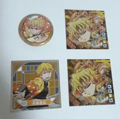 鬼滅の刃 明治村 我妻善逸 アクリルキーホルダー カード 缶バッジ