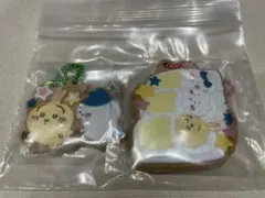 ちいかわ クッキーチャームコット 2種セット ハチワレとうさぎ、お布団(レア)
