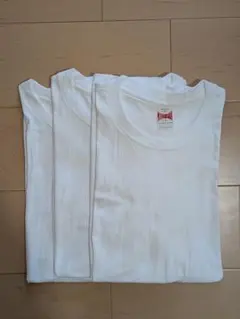 3枚セット　90s 　半袖　ホワイト　Tシャツ シングルステッチ　Lのサムネイル