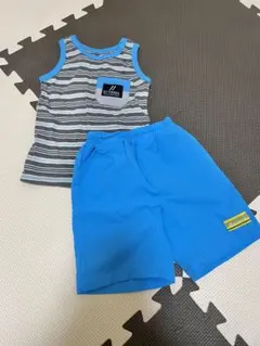 【2点セット】キムラタン　ベビー　キッズ　タンクトップ　ハーフパンツ　90cm