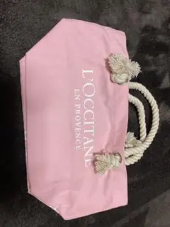 L'OCCITANE ピンク トートバッグ