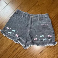 メゾピアノ ショートパンツ夏用 140 リボン