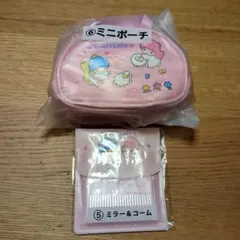 キキララ当たりくじ〜ミニポーチ&ミラー、コーム
