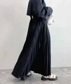 PAGEBOY 【CORE】メランジプリーツスカートのサムネイル