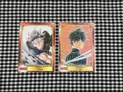 ブラッククローバー ミニクリアポスター アスタ ユノ - メルカリ
