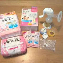 Pigeon 母乳搾乳器と母乳パッドセット