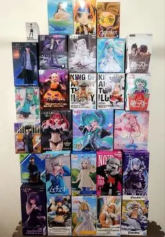 未開封フィギュア28個まとめ 初音ミククロミク 俺レベ レゼ ヒロアカ 美少女系