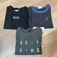 キッズ Tシャツ 3枚セット 100cm