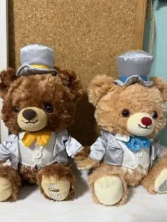 隻眼の残像 テディベア 上原由衣&大和勘助 2点セット 映画コナンの