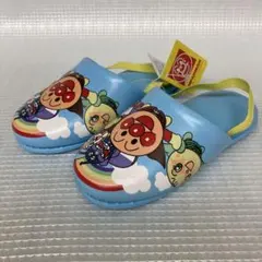 アンパンマン キッズ サンダル ブルー ストラップ 約14〜16cm 新品のサムネイル
