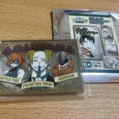 ヒロアカ原画展　パブミラー風アクリルステッカーコレクション　物間寧人　拳藤　骨抜