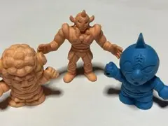 キン消し　キン肉マン　バッファローマン　悪魔将軍　3体セット