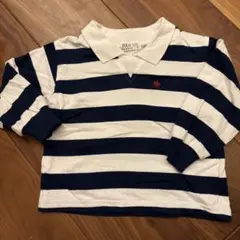 POLO Baby ストライプ ポロシャツ 90