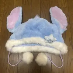 ディズニー　スティッチ　ファンキャップ　上海ディズニー限定　被り物