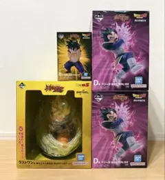 一番くじドラゴンボールZ B賞孫悟飯 D賞ベジータ ラストワン 孫悟空