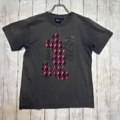 ディズニー 半袖 シャツ Tシャツ L ミッキーブラック シンプル カジュアル