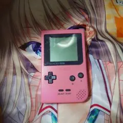 ジャンク。ニンテンドーゲームボーイポケット本体ピンク
