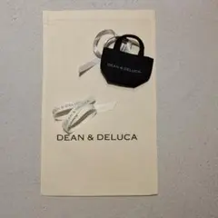 DEAN & DELUCA ショップ袋 リボン ミニトートバッグ