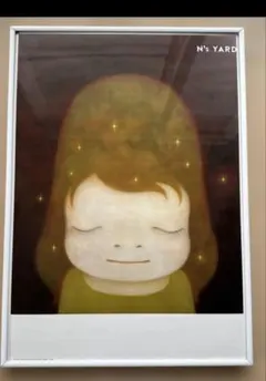 奈良美智 B2ポスター The Little Star Dweller 額装入り 絶版 奈良美智 ポスター The Little Star Dweller B2 - メルカリ