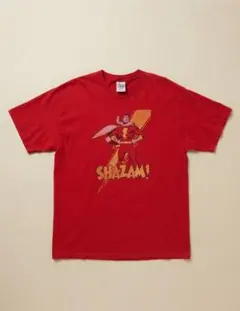 レギュラー古着Tシャツ DC シャザム！ 赤 XL アメコミ