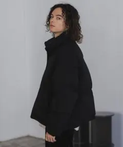 キャスパージョンリバーシブルダウンジャケット ブラック