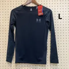 メンズヒートギア コンプレッションカモ 長袖シャツ L（6007728）