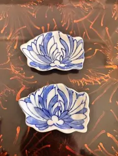 豆皿2枚　骨董