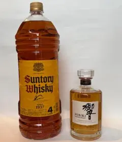 サントリーウイスキー 角瓶 4L 響 700mlのサムネイル