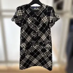 BURBERRY BLUE LABEL 半袖チェックワンピース 38