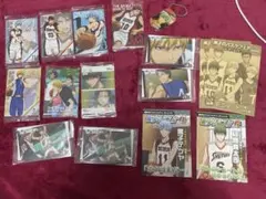 黒子のバスケ カード11枚+キーホルダー+ノート2冊