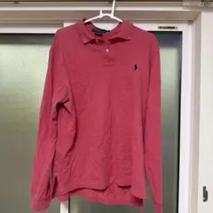 Polo by Ralph Lauren 赤 長袖ポロシャツ
